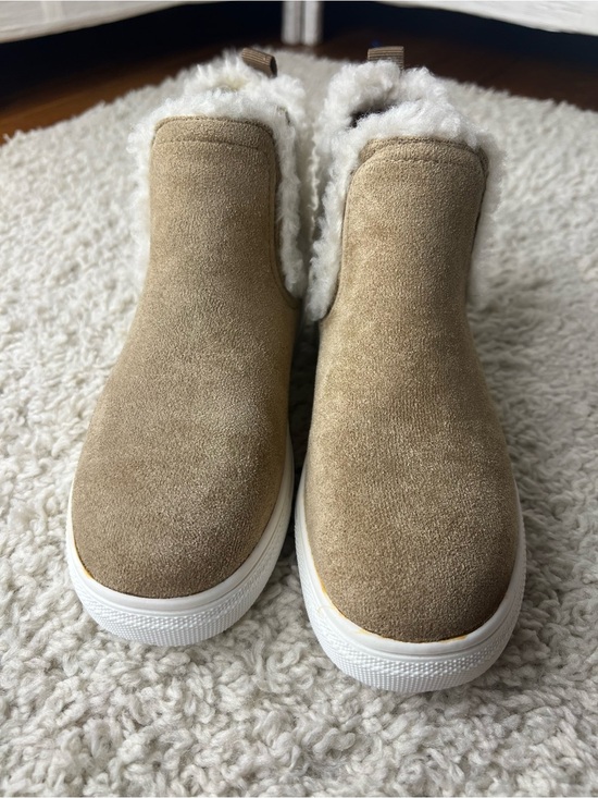 Lucky Brand Other - GIRLS LUCKY BRAND FAUX SUEDE/FUR BOOTS SZ 13 NWT